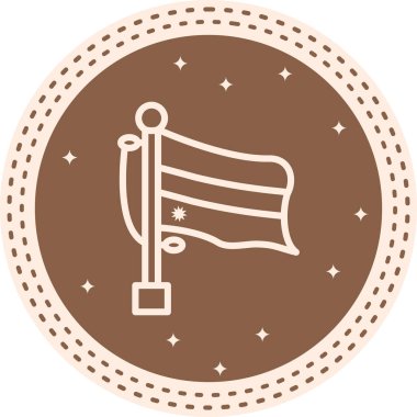 Nauru 'nun ulusal bayrağı, simge tasarımı ögesi