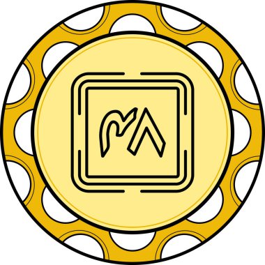 Forty Eight  web icon vector illustration