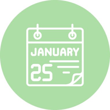 25 Ocak Stili Düz Kullanıcı Arayüzü Özelliği