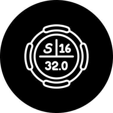 Sülfür sembolü, periyodik tablonun kimyasal elementi, vektör simgesi