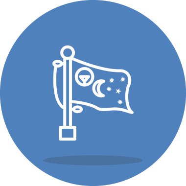 Cocos Adasının ulusal bayrağı, simge tasarımı ögesi