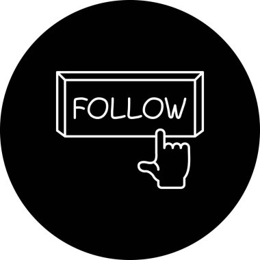 Web simgesi vektör illüstrasyonunu izle