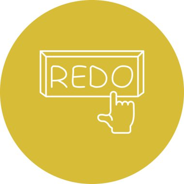 Web simgesi vektör illüstrasyonunu yinele