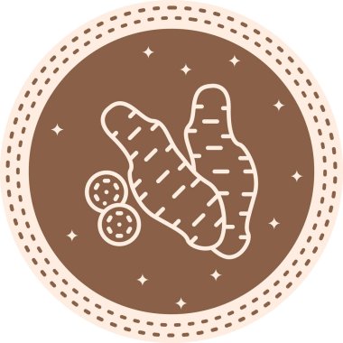 Çin Yam Yaratıcı Eşsiz Marka Vektörü Elemanı