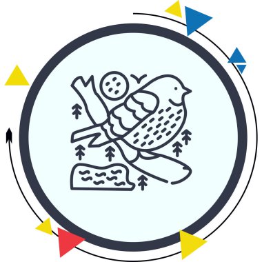 Doğu Bluebird Yüksek Çözünürlüklü Sanat Sembolü