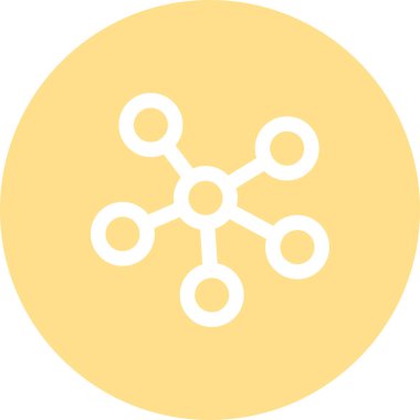 Ağ simgesi vektör illüstrasyon tasarımı