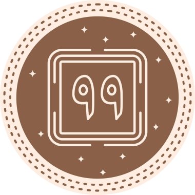 Doksan dokuz web simgesi vektör illüstrasyonu