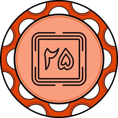 25 Web simgesi vektör illüstrasyonu