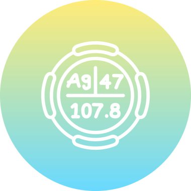 Gümüş Web simgesi vektör illüstrasyonu