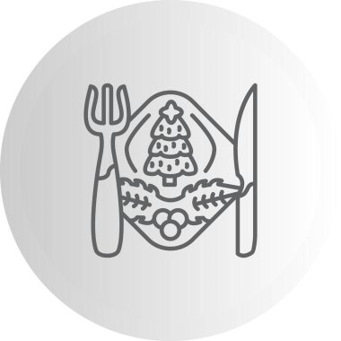 Tatil Yemeği Belirgin Modern Temiz Sanat Özelliği