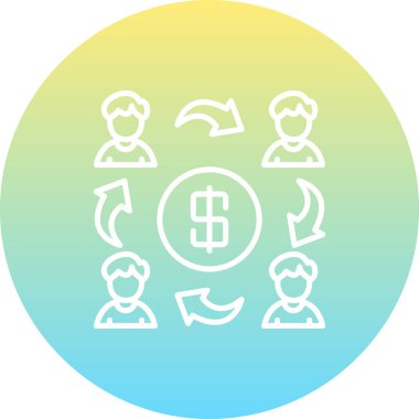 Ağ simgesi vektör illüstrasyon tasarımı