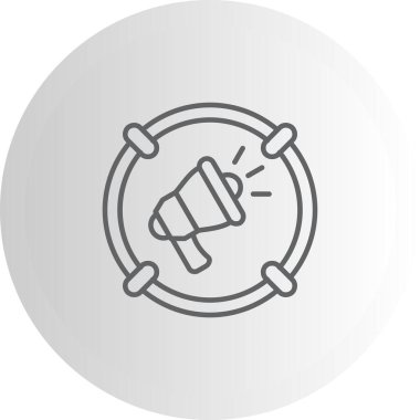 Pazarlama simgesi vektör illüstrasyon tasarımı