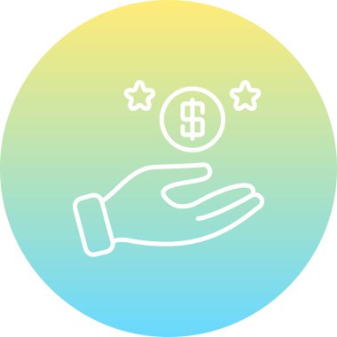 Simge vektör illüstrasyon tasarımını gözden geçir