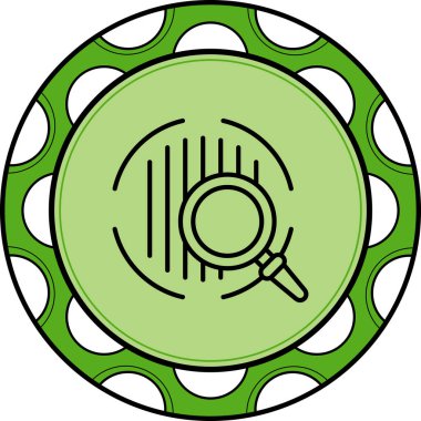 Barkod vektör resimleme modern tasarım