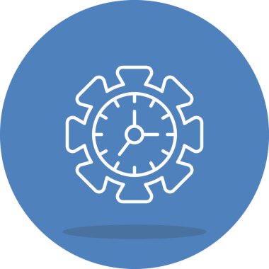 Zaman Yönetimi Profesyonel Yenilikçi Düz Tasarım Düzeni