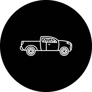 Pickup Truck Profesyonel Yenilikçi Düz Tasarım Düzeni