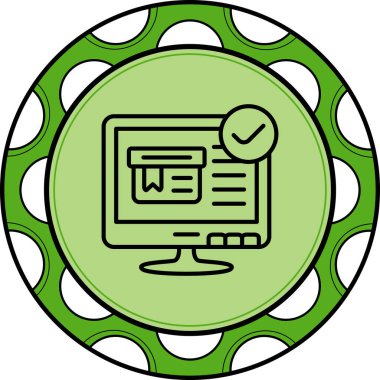 Onay Simgesi Düzenle, Basit İllüstrasyon