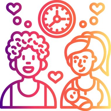 Aile Zamanı Yenilikçi Modern Yaratıcı Grafik Özelliği