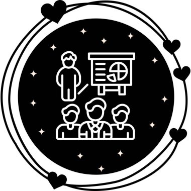 Skills web simgesi vektör çizimi