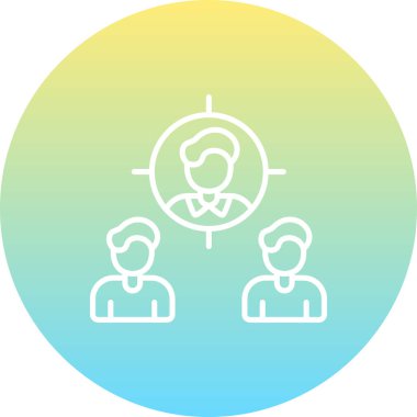 Çalışan Simgesi vektör illüstrasyon tasarımı