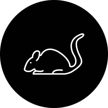 Fare simgesi vektör illüstrasyon tasarımı