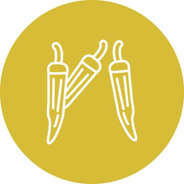 Okra Zarif Modern Yaratıcı Sanat Sembolü