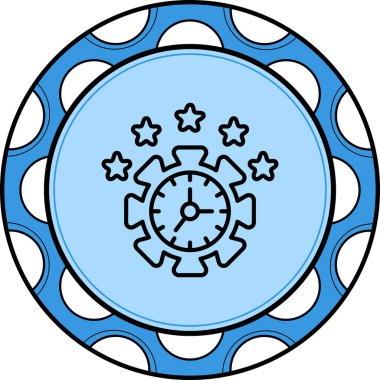 Zaman Yönetimi Özel Vektör Tasarım Varlığı