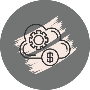 Bulut İş Ağı Simgesi, Beyaz Arkaplan Resimleri