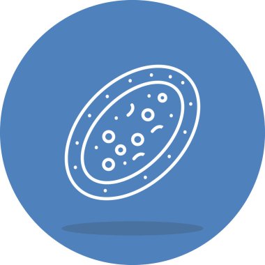 Petri Çanak Rafineri Zarif Vektör Sanat Nesnesi