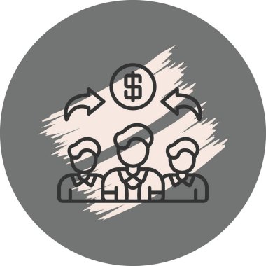 Çalışan Simgesi vektör illüstrasyon tasarımı