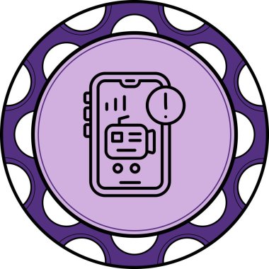 Video Çağrısı Anımsatıcı Biçimli Yaratıcı Tasarım Elemanı