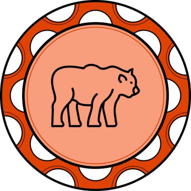 Ayı Zarif Minimum Dijital Tasarım Özelliği