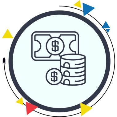 Gelir Asgari Dijital Grafik Sembolü