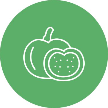 Elma Kabağı Yaratıcı Yüksek Çözünürlüklü Grafik Elementi