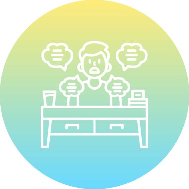 Konuşkan Eşsiz Düz Dijital Tasarım Nesnesi