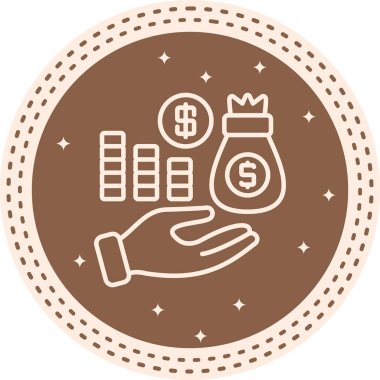 Çevrimiçi Öğrenme Ağı ikonu vektör illüstrasyonu