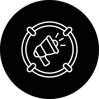 Pazarlama simgesi vektör illüstrasyon tasarımı