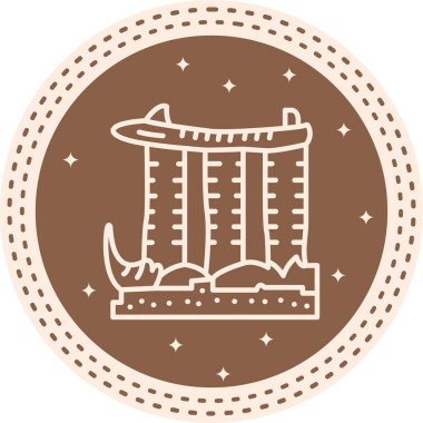 Marina Körfezi Biçimli Marka Vektörü Özelliği