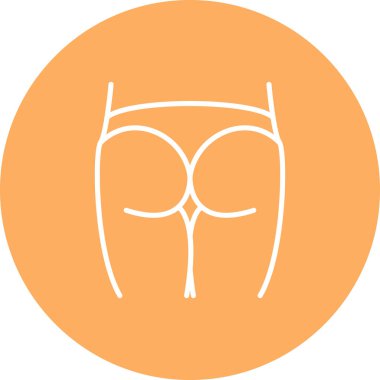 Butt Sophisticated Clean Product Graphic Shape