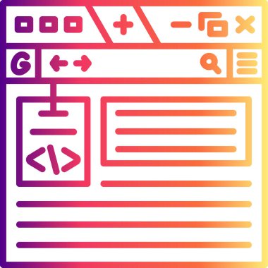 veri simgesi vektör illüstrasyon tasarımı