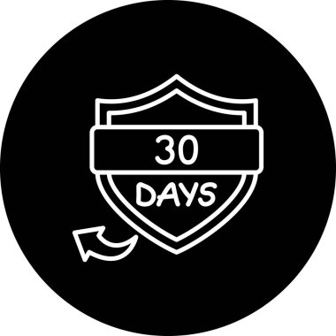 Mobil uygulamalar veya web sayfaları için 30 Gün Yaratıcı simge