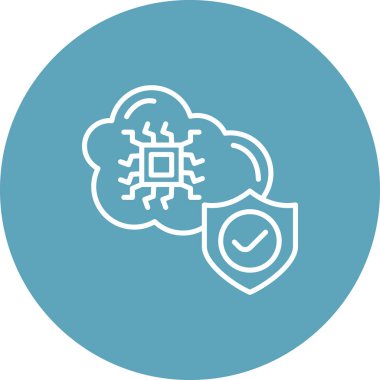 Güvenli Bulut Parlak Modern Yaratıcı Sanat Düzeni