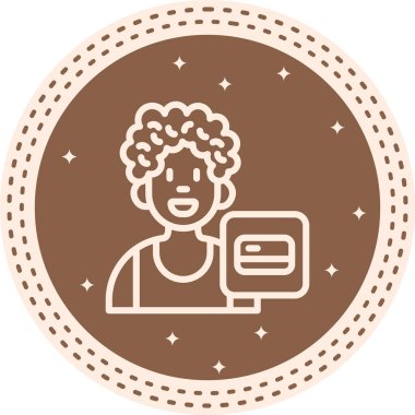 Kredi Kartı Çizgisi Simgesi Basit Görüntü Beyaz Arkaplanda İzole Edildi