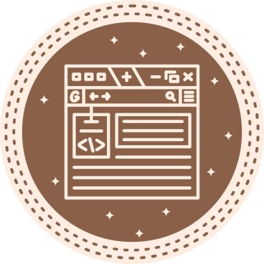 veri simgesi vektör illüstrasyon tasarımı