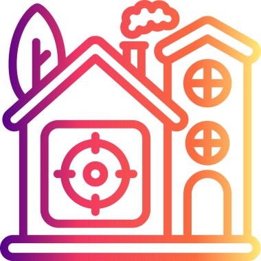 hedef web simge vektör çizim