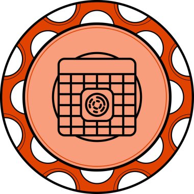 Şebeke Erişimi Zarif Dijital Tasarım Sembolü