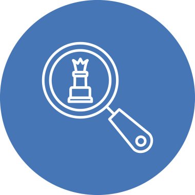 arama web simgesi vektör illüstrasyonu