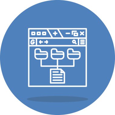 veri simgesi vektör illüstrasyon tasarımı