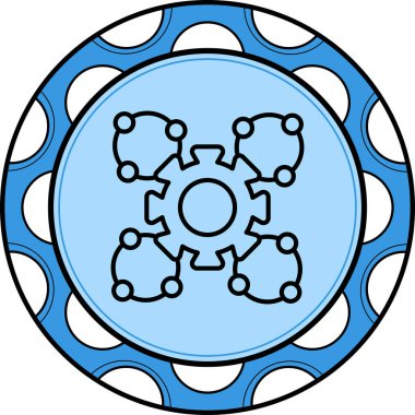 Çerçeve Yenilikçi Düz Ürün Tasarım Sembolü