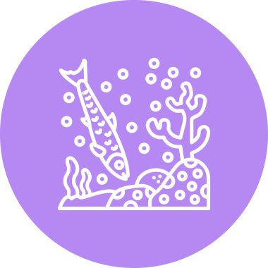 Ançüez ağ simgesi vektör illüstrasyonu